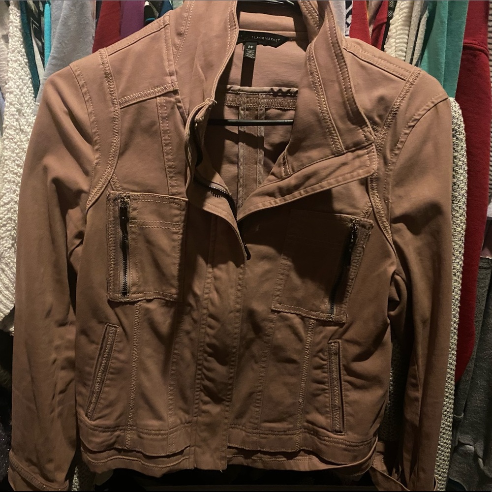 White House Black Market Bomber Jacket